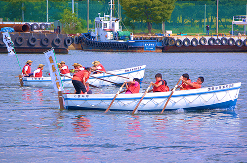 カッターレース大会