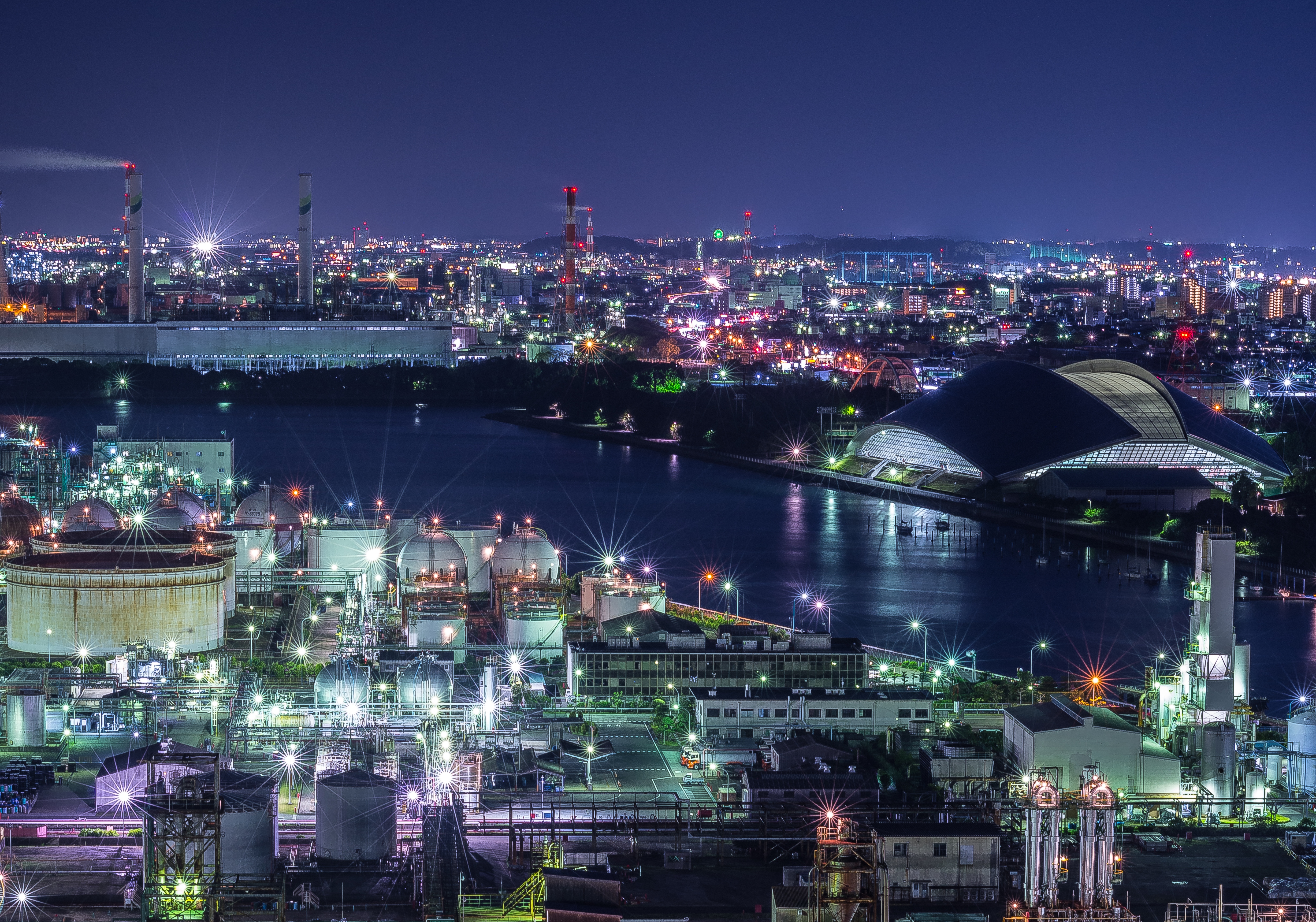 うみてらす14からの夜景